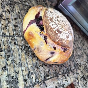 Lemon Blueberry Sourdough Loaf